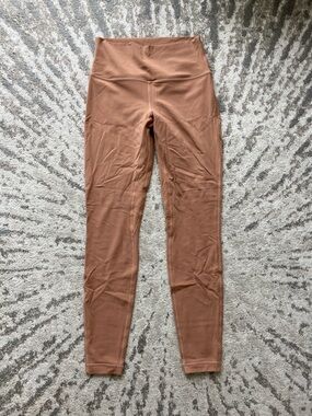 lululemon Athletica Sculpt Align Leggings in Dusty Clay